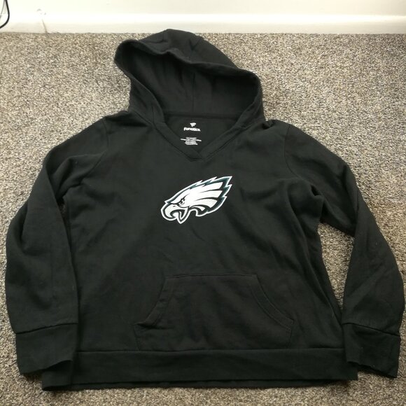 2020 Philadelphia Eagles Hoodie Fanatics Fleece Lined Sweatshirt Womens 2XL - Picture 1 of 9